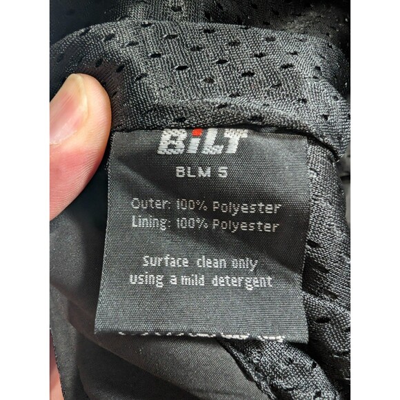 BiLT Calypso Women's MEDIUM Lined Motorcycle Pants Nylon Mesh with Knee Armor - Picture 6 of 6